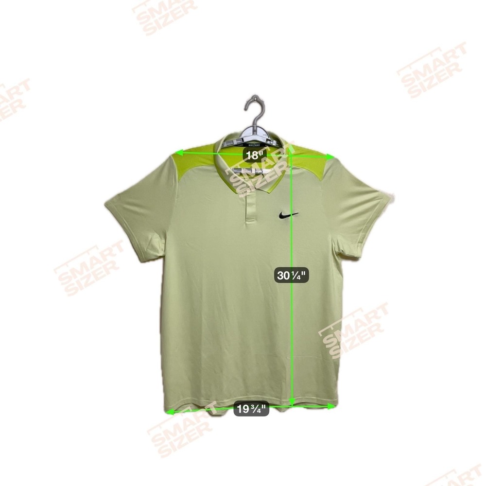 Nike Golf Lime Green Men Polo Shirt - Size XL NEW - Picture 2 of 5